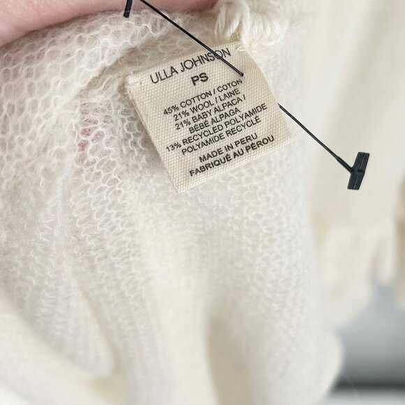 NWT Ulla Johnson Joelle Petite Handmade Alpaca/Wool Blend Knit Dress - Picture 10 of 12